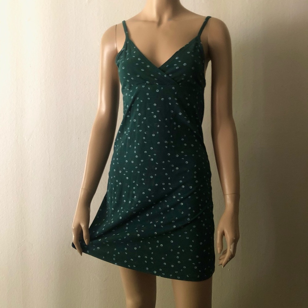 ❗️Sale❗️ Dark Green Brandy Melville Amara Dress